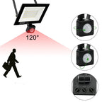 Projecteur LED extérieur IP66 étanche avec capteur de mouvement LUXORIA