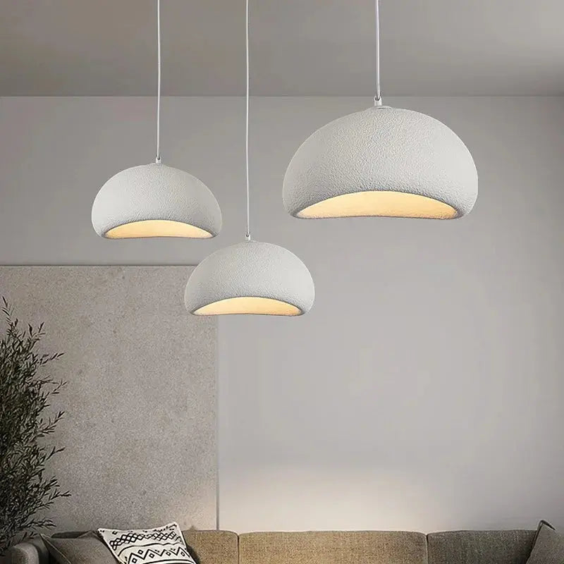 Nordic Wabi Sabi Pendant Lamps Dining Room Lighting Modern Living Room Bedroom LED Ceiling Chandelier Loft Lustre Hanghing Lamps LUXORIA