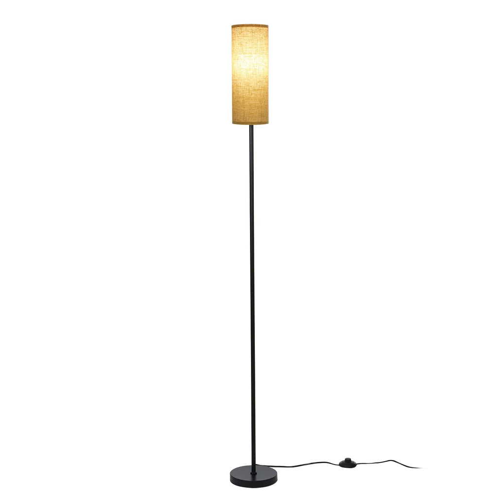 Modern Floor Lamp Standing Tall Light Foot Switch RGB Floor Lamp for Bedroom Living Room Study Room Office LUXORIA