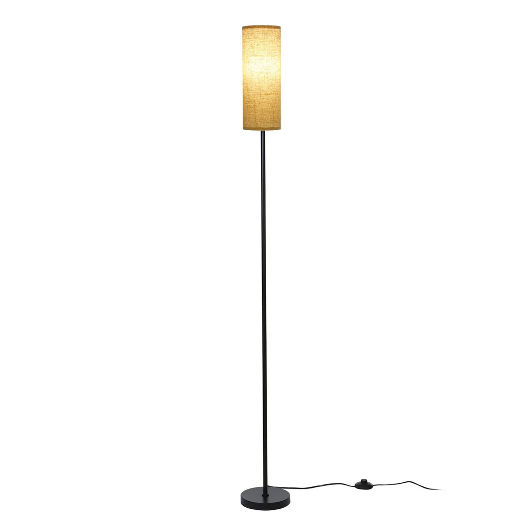 Modern Floor Lamp Standing Tall Light Foot Switch RGB Floor Lamp for Bedroom Living Room Study Room Office LUXORIA