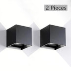Éclairage mural LED Intérieur & Extérieur – Étanche IP65 – Éclairage Décoratif Up Down 9W - LUXORIA