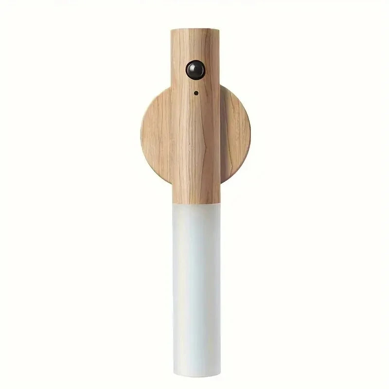 1pc Intelligent Human Body Induction Night Light, LED Rechargeable Corridor Cabinet Wall Light, Household Toilet Wall Induction LUXORIA