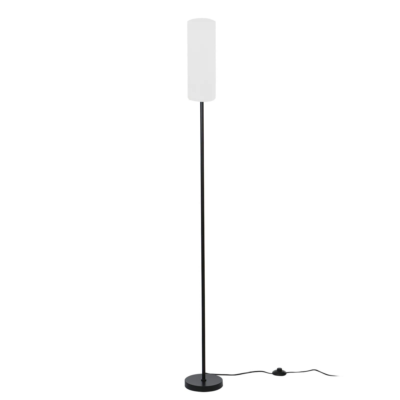 Modern Floor Lamp Standing Tall Light Foot Switch RGB Floor Lamp for Bedroom Living Room Study Room Office LUXORIA