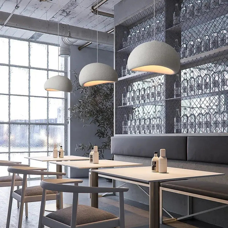 Nordic Wabi Sabi Pendant Lamps Dining Room Lighting Modern Living Room Bedroom LED Ceiling Chandelier Loft Lustre Hanghing Lamps LUXORIA