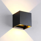 Éclairage mural LED Intérieur & Extérieur – Étanche IP65 – Éclairage Décoratif Up Down 9W - LUXORIA