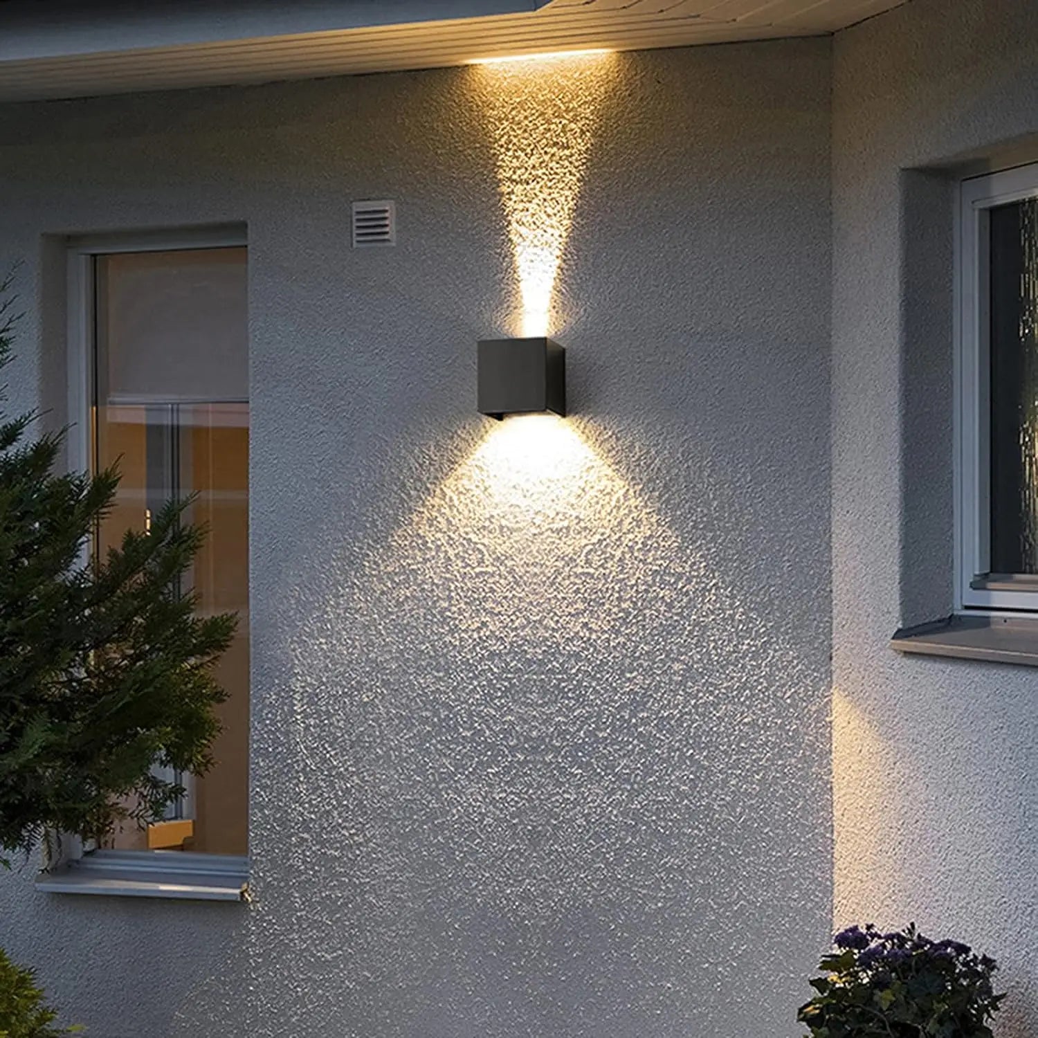 Éclairage mural LED Intérieur & Extérieur – Étanche IP65 – Éclairage Décoratif Up Down 9W - LUXORIA