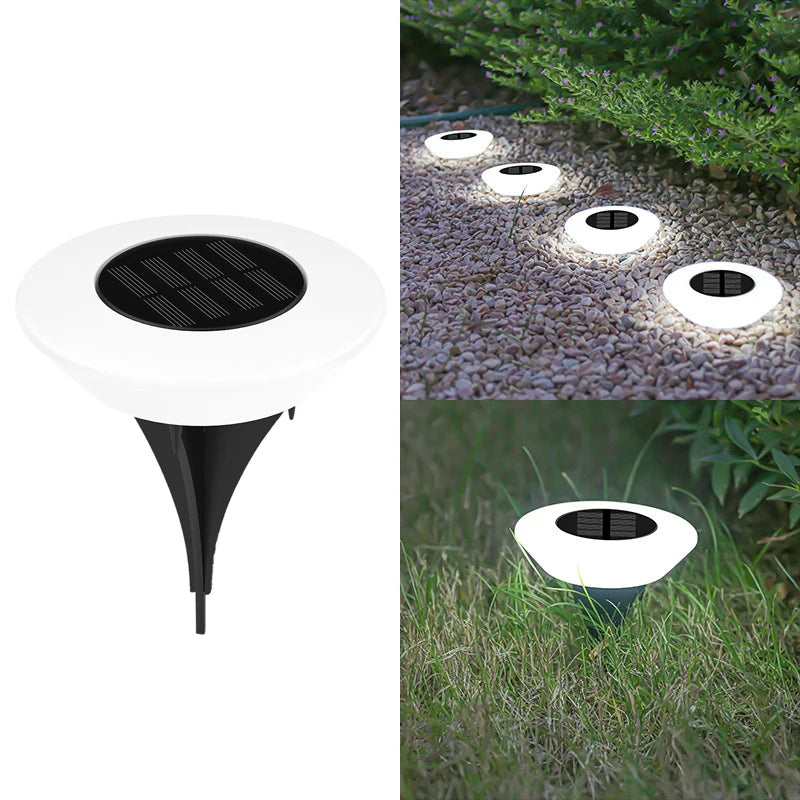 1/4PCS Solar Outdoor Lights 14LED Waterproof Lawn Lamp,360° Floor Lighting  for Garden Yard Driveway Patio Camping Summer Decor LUXORIA