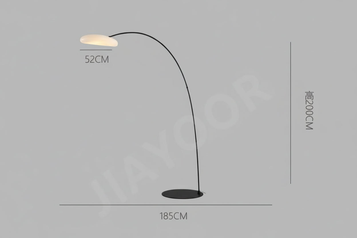 Creative Floor Lamp Modern Minimalist Standing Light Living Room Fishing Lamp Artistic Mood Lamp Bedroom LED Lighting Fixture LUXORIA