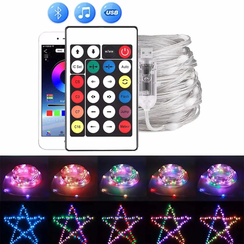 Guirlande LED Intelligente Bluetooth LUXORIA