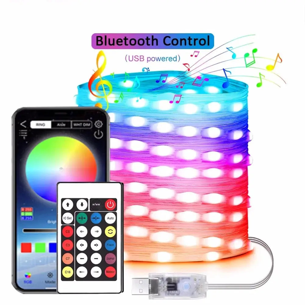Guirlande LED Intelligente Bluetooth LUXORIA